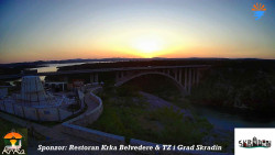 Skradin, řeka Krka, most A1