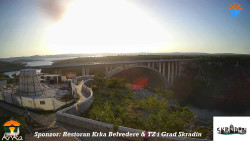 Skradin, řeka Krka, most A1