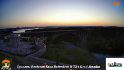 Skradin, řeka Krka, most A1