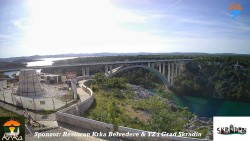 Skradin, řeka Krka, most A1