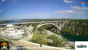 Městečko Skradin - Skradin, řeka Krka, most A1 - 31.5.2026 v 08:45 Městečko Skradin - Skradin, řeka Krka, most A1 - 31.5.2026 v 08:45