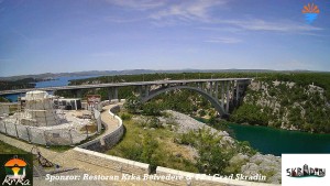 Městečko Skradin - Skradin, řeka Krka, most A1 - 31.5.2026 v 12:45 Městečko Skradin - Skradin, řeka Krka, most A1 - 31.5.2026 v 12:45