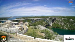Skradin, řeka Krka, most A1