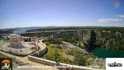 Skradin, řeka Krka, most A1