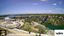 Skradin, Fluss Krka, A1-Brücke