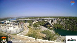 Skradin, řeka Krka, most A1