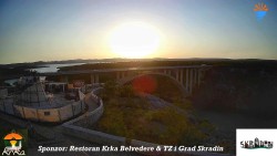 Skradin, řeka Krka, most A1