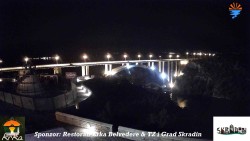 Skradin, Fluss Krka, A1-Brücke
