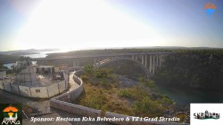 Skradin, řeka Krka, most A1