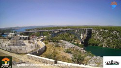 Skradin, řeka Krka, most A1