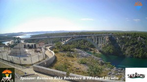 Die Stadt Skradin - Skradin, Fluss Krka, A1-Brücke - 31.7.2026 v 16:45 Die Stadt Skradin - Skradin, Fluss Krka, A1-Brücke - 31.7.2026 v 16:45