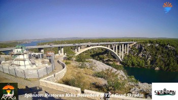 The town of Skradin