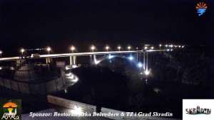 Miasto Skradin - Skradin, rzeka Krka, most na autostradzie A1 - 8.8.2026 v 02:45 Miasto Skradin - Skradin, rzeka Krka, most na autostradzie A1 - 8.8.2026 v 02:45