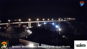 Miasto Skradin - Skradin, rzeka Krka, most na autostradzie A1 - 8.8.2026 v 03:45 Miasto Skradin - Skradin, rzeka Krka, most na autostradzie A1 - 8.8.2026 v 03:45