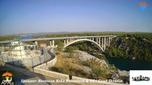 Miasto Skradin - Skradin, rzeka Krka, most na autostradzie A1 - 8.8.2026 v 07:45 Miasto Skradin - Skradin, rzeka Krka, most na autostradzie A1 - 8.8.2026 v 07:45