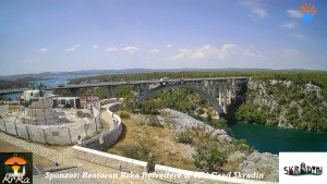 Miasto Skradin - Skradin, rzeka Krka, most na autostradzie A1 - 8.8.2026 v 13:45 Miasto Skradin - Skradin, rzeka Krka, most na autostradzie A1 - 8.8.2026 v 13:45