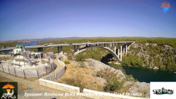 Skradin, řeka Krka, most A1
