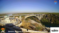 Skradin, řeka Krka, most A1