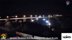 Skradin, řeka Krka, most A1