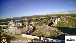 Skradin, Krka River, A1 bridge