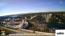 Skradin, Krka River, A1 bridge