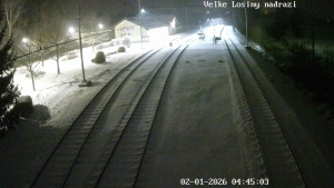 Obec Velké Losiny - Nádraží Velké Losiny - 2.1.2026 v 04:45