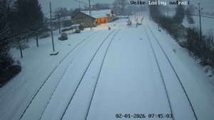 Obec Velké Losiny - Nádraží Velké Losiny - 2.1.2026 v 07:45