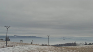 Skiareál Troják - Troják, Maruška - panorama 2 - 4.2.2026 v 16:33