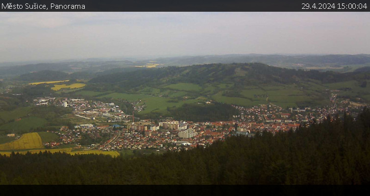 Město Sušice - Panorama - 29.4.2024 v 15:00