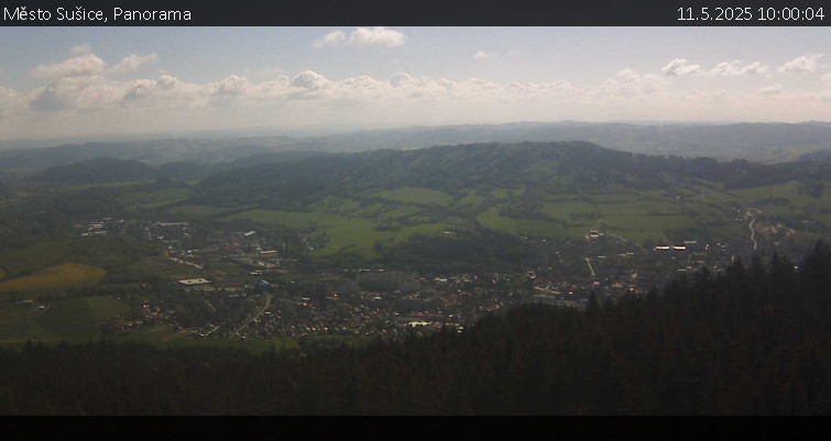 Město Sušice - Panorama - 11.5.2025 v 10:00 Město Sušice - Panorama - 11.5.2025 v 10:00