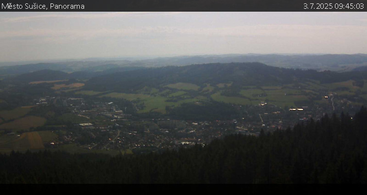 Město Sušice - Panorama - 3.7.2025 v 09:45