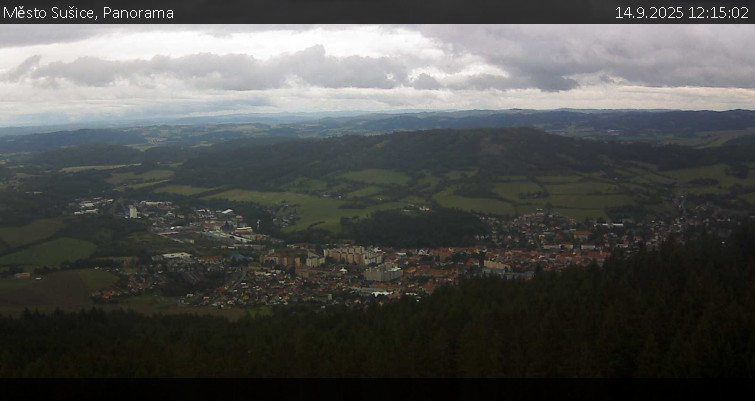 Město Sušice - Panorama - 14.9.2025 v 12:15