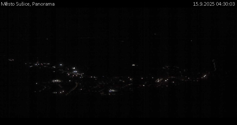 Město Sušice - Panorama - 15.9.2025 v 04:30 Město Sušice - Panorama - 15.9.2025 v 04:30