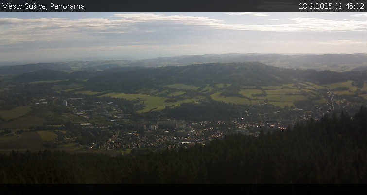 Město Sušice - Panorama - 18.9.2025 v 09:45