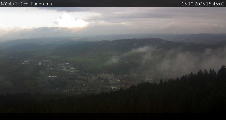 Město Sušice - Panorama - 15.10.2025 v 15:45 Město Sušice - Panorama - 15.10.2025 v 15:45