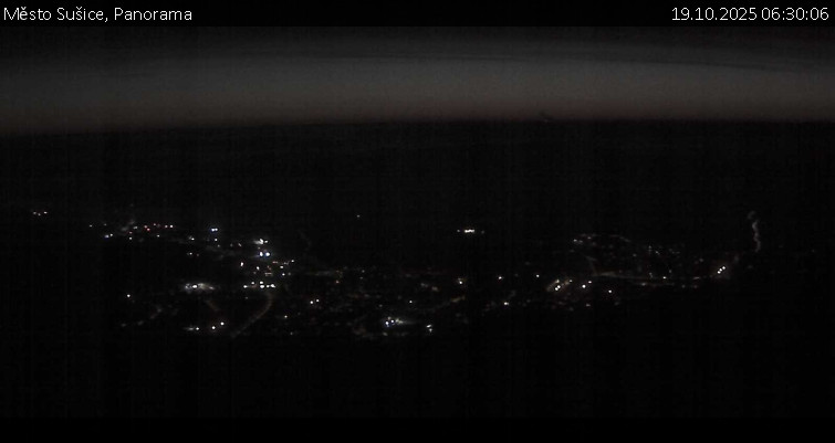 Město Sušice - Panorama - 19.10.2025 v 06:30 Město Sušice - Panorama - 19.10.2025 v 06:30