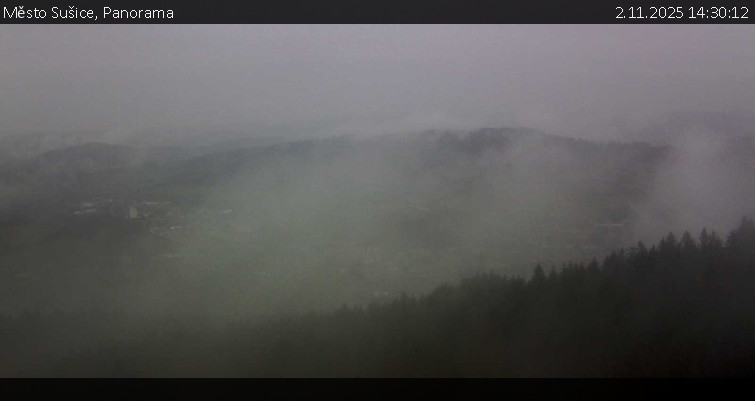 Město Sušice - Panorama - 2.11.2025 v 14:30 Město Sušice - Panorama - 2.11.2025 v 14:30