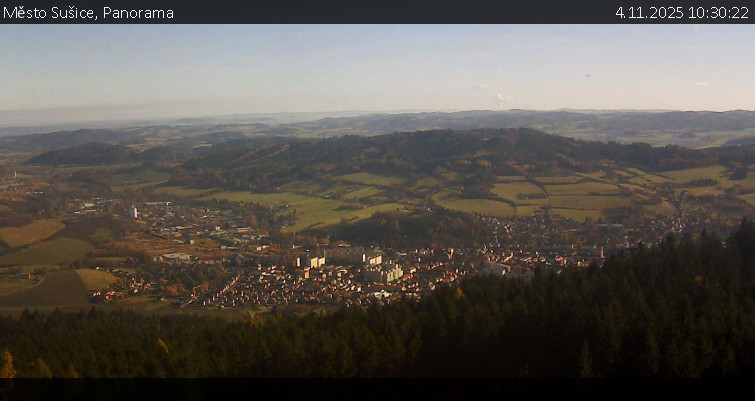Město Sušice - Panorama - 4.11.2025 v 10:30