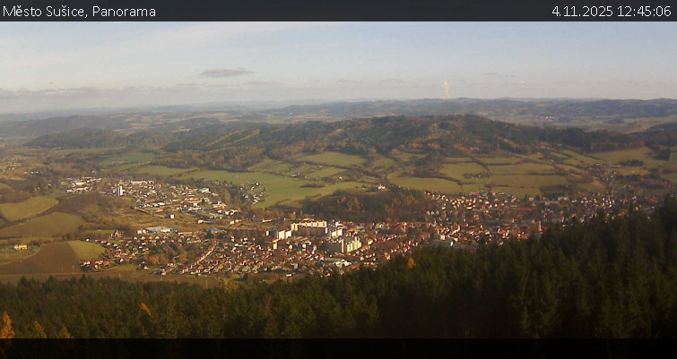 Město Sušice - Panorama - 4.11.2025 v 12:45