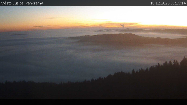 Město Sušice - Panorama - 18.12.2025 v 07:15
