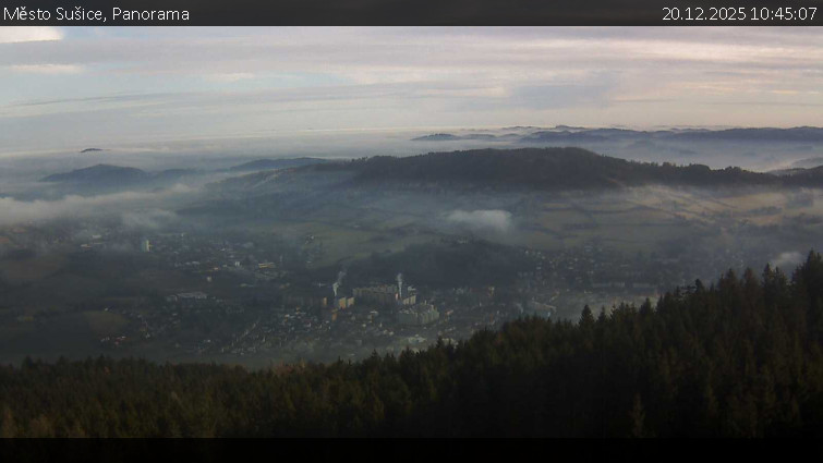 Město Sušice - Panorama - 20.12.2025 v 10:45