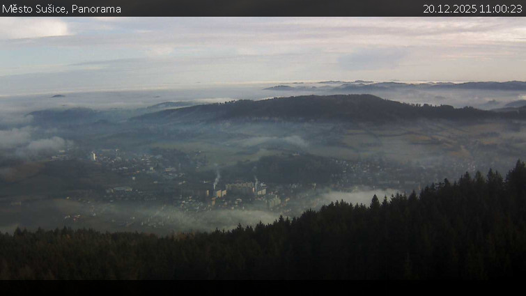 Město Sušice - Panorama - 20.12.2025 v 11:00