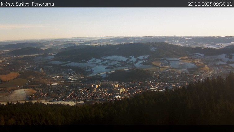 Město Sušice - Panorama - 29.12.2025 v 09:30