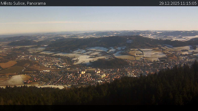 Město Sušice - Panorama - 29.12.2025 v 11:15