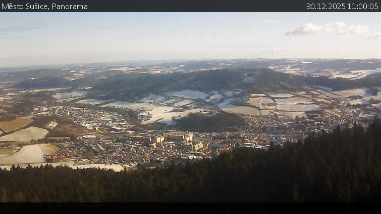 Město Sušice - Panorama - 30.12.2025 v 11:00