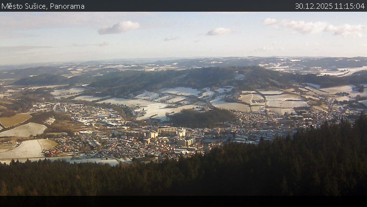 Město Sušice - Panorama - 30.12.2025 v 11:15