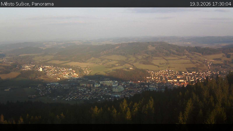 Město Sušice - Panorama - 19.3.2026 v 17:30