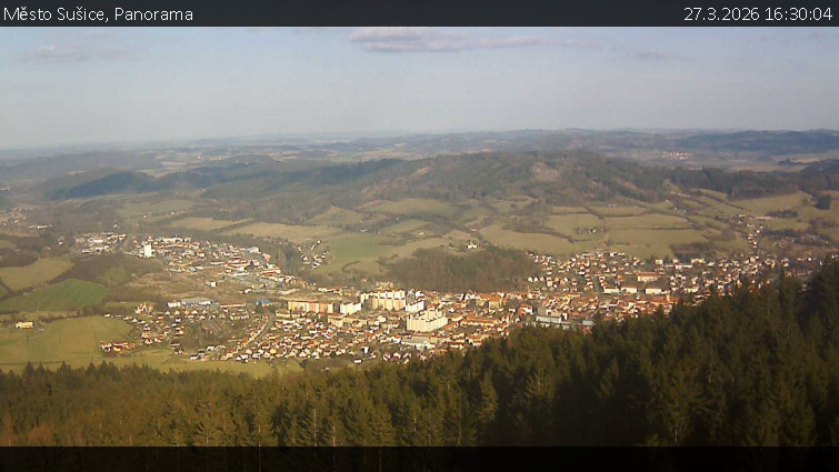 Město Sušice - Panorama - 27.3.2026 v 16:30