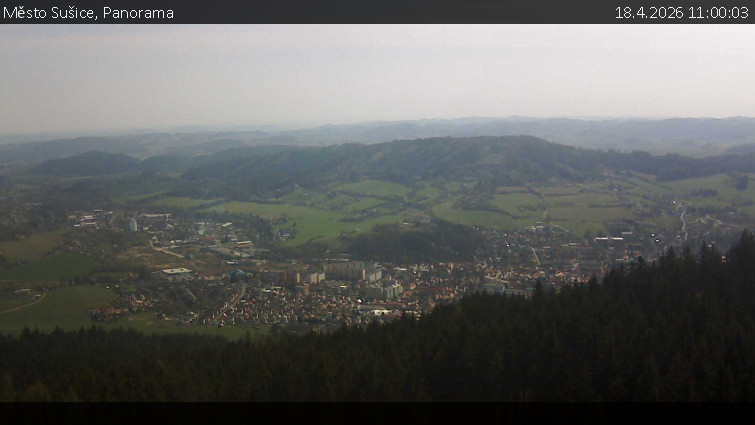 Město Sušice - Panorama - 18.4.2026 v 11:00