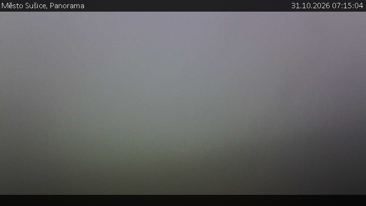 Město Sušice - Panorama - 31.10.2026 v 07:15